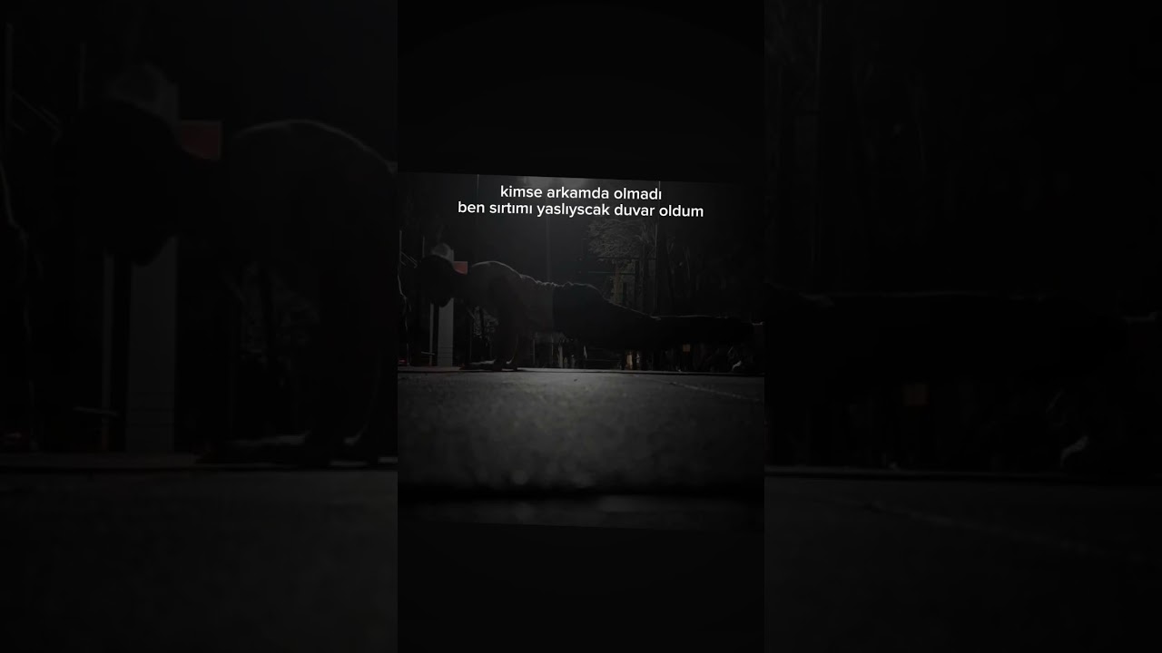 Kimsenin arkanda olmasına gerek yok 