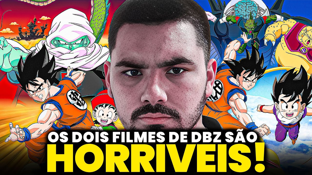 Eu assisti os DOIS PIORES FILMES de DBZ💀| MARATONA Z