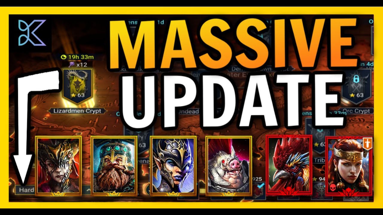 Massive Update!!  | RAID: Shadow Legends [TEST SERVER]