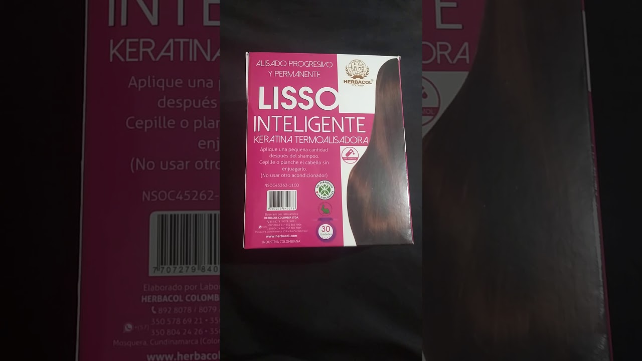 Uso correcto del Lisso Inteligente, Productos para el Cabello