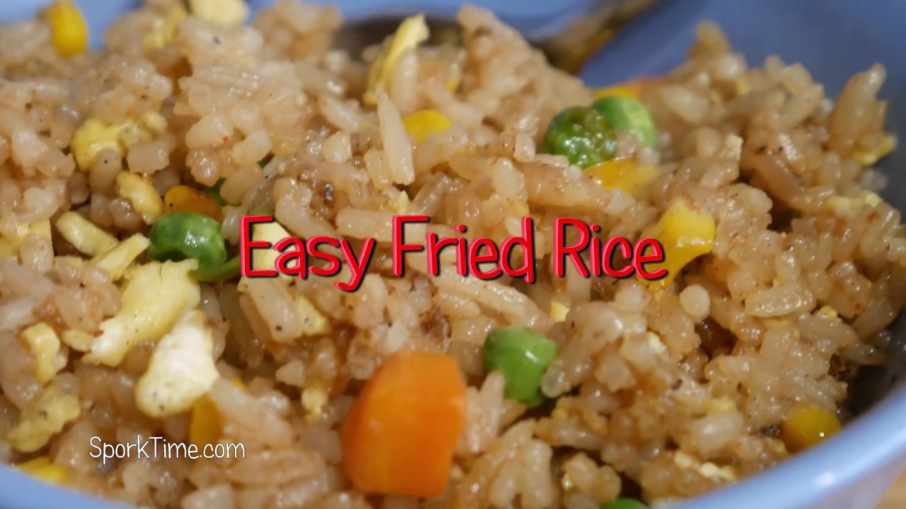 Easy Fried Rice no WOK method!
