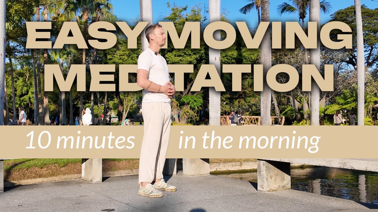 10-Minute Movement Meditation | Beginner Qi Gong & Tai Chi | Chiang Mai