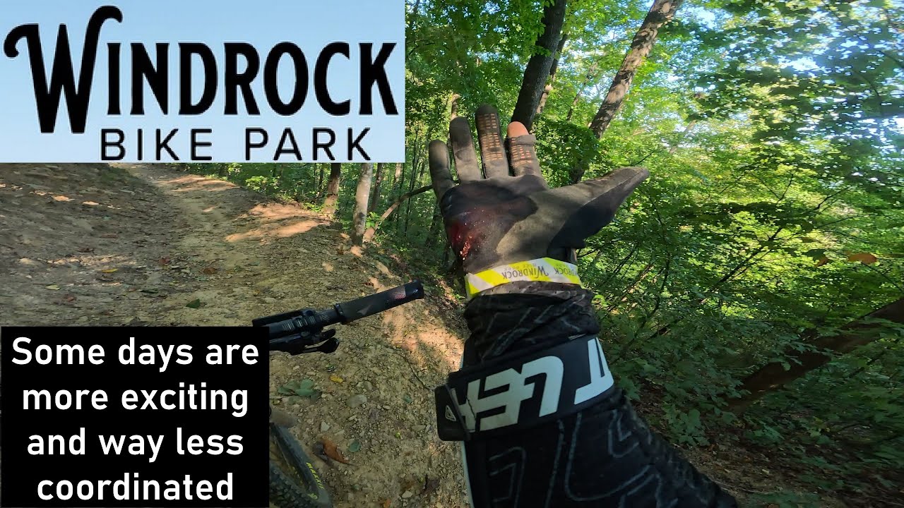 Windrock Bike Park - I seem to always crash, but it's always incredible riding