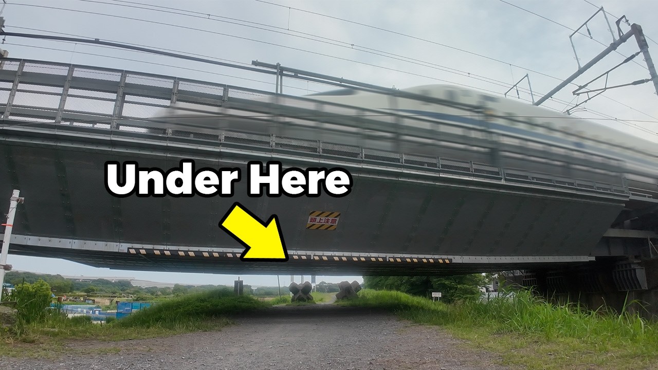 Japan&rsquo;s INSANE Bullet Train Spot Under a Low Bridge!