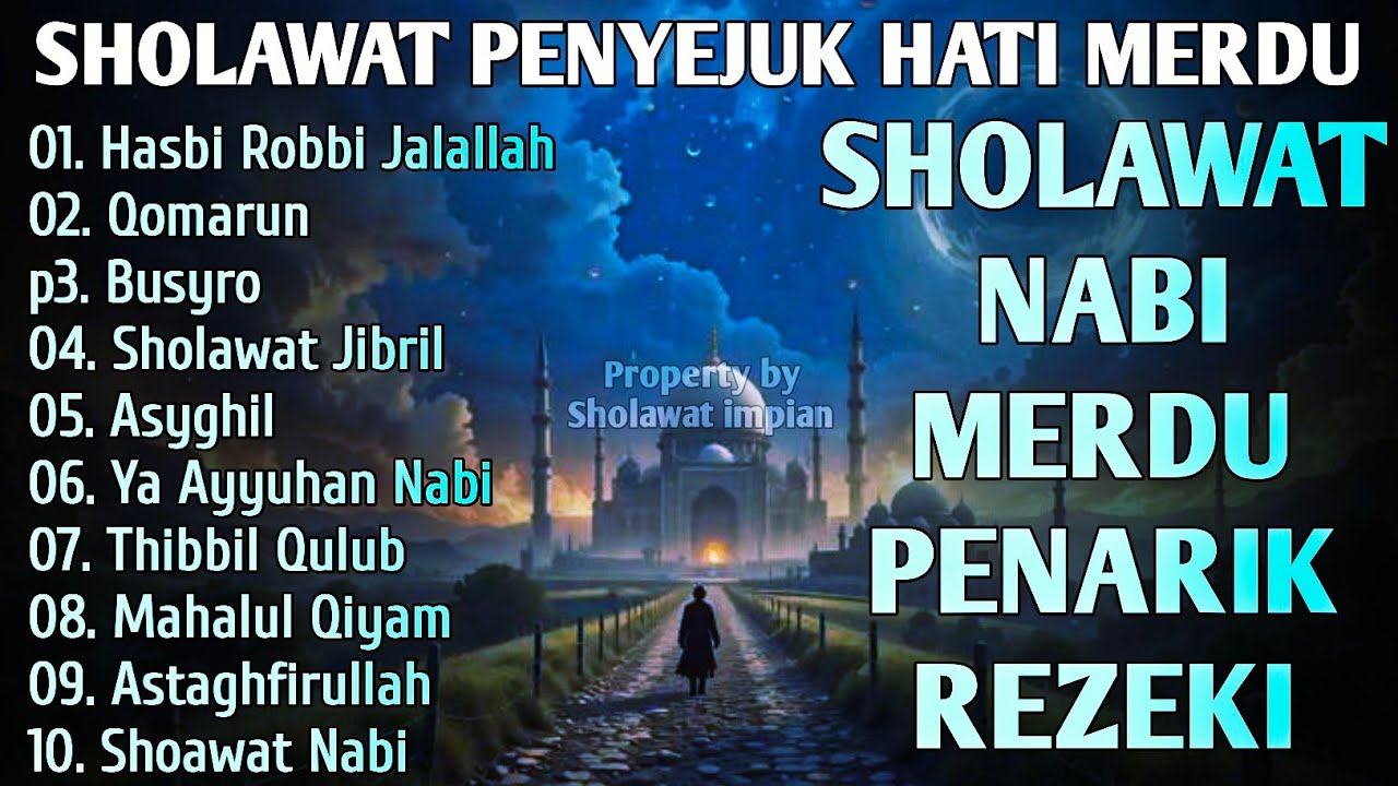 SHOLAWAT JIBRIL PEMBUKA PINTU REZEKI Astaghfirullah SHOLAWAT NABI MERDU TERBARU 2026