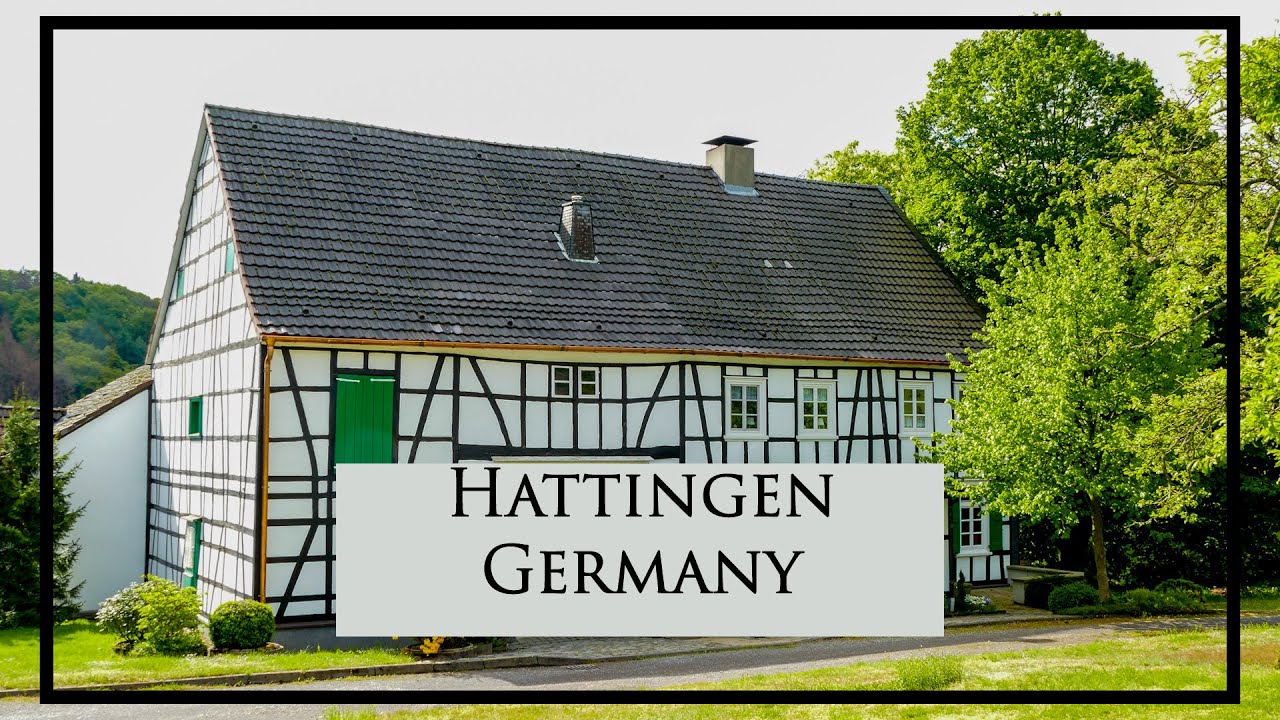 Hattingen, Germany | Walking around a historic German town! (4K)