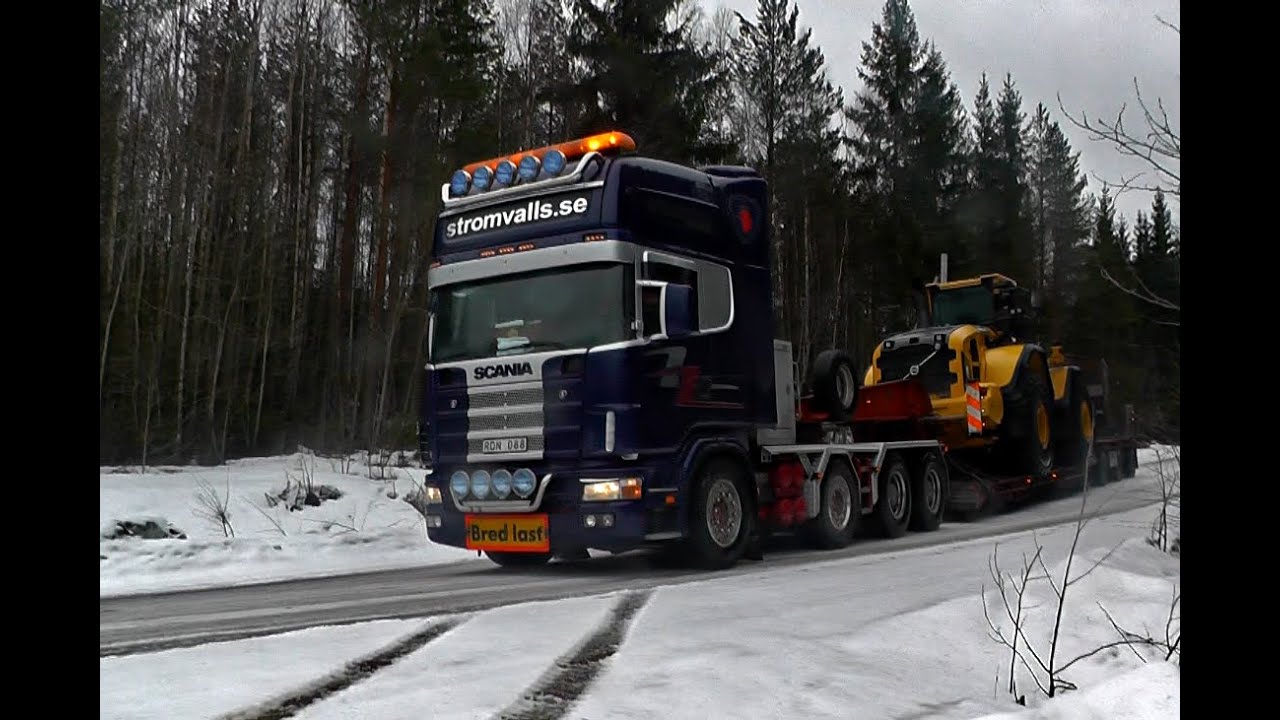 Scania R144G 530 8x4 & Volvo L250G