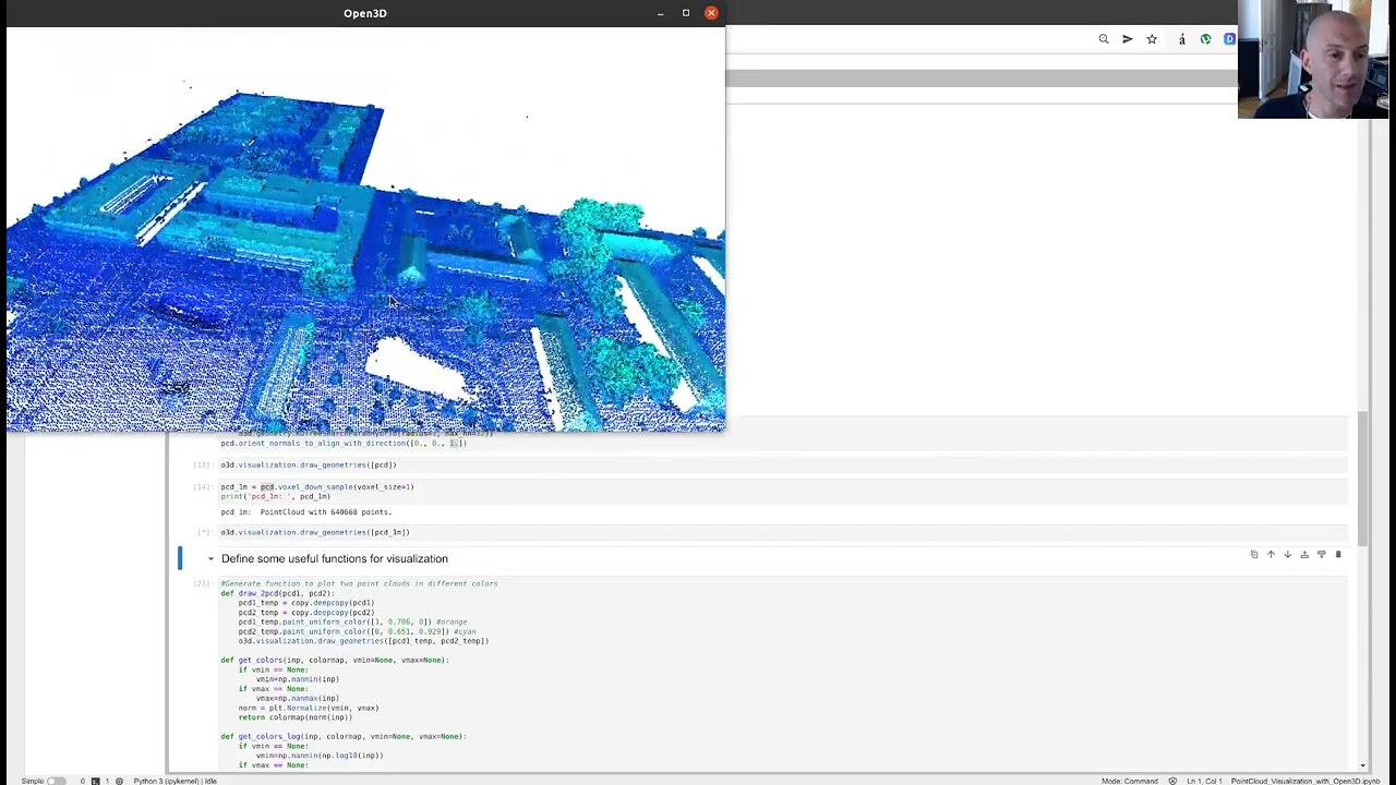 Lidar Workshop May 2022: Visualization with Python and Open3D