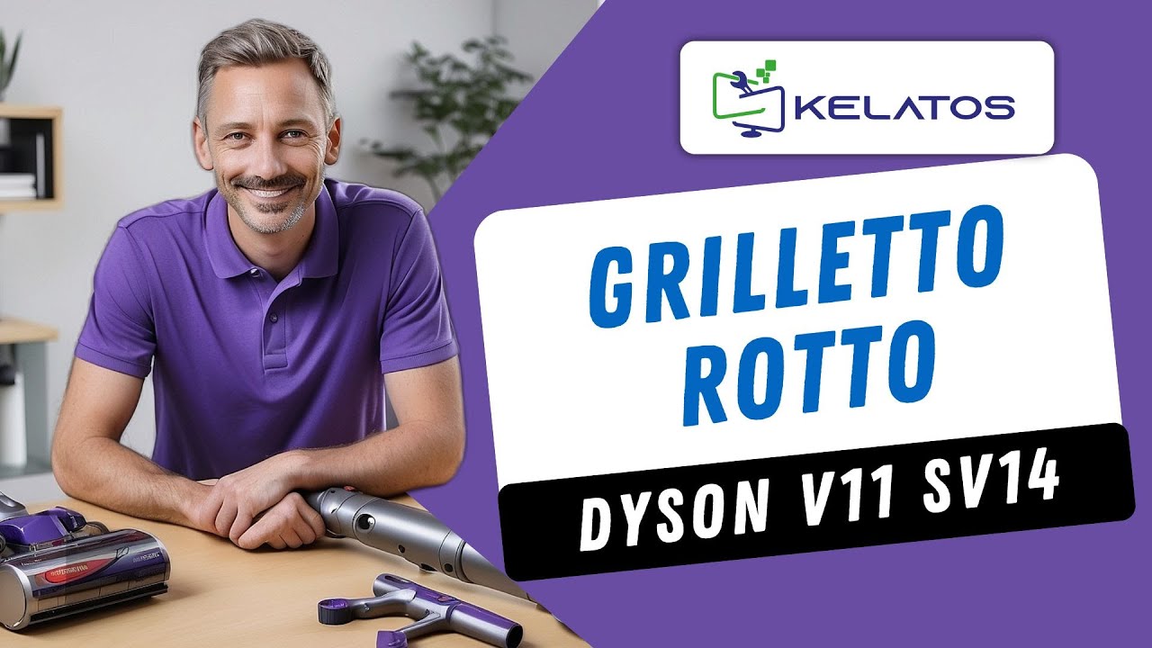 ✅ Come riparare un Dyson V11 SV14 con il grilletto rotto? ✅Innescare il cambiamento