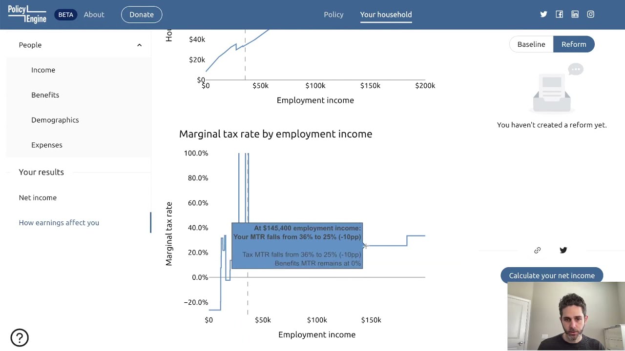 PolicyEngine US (beta) demo
