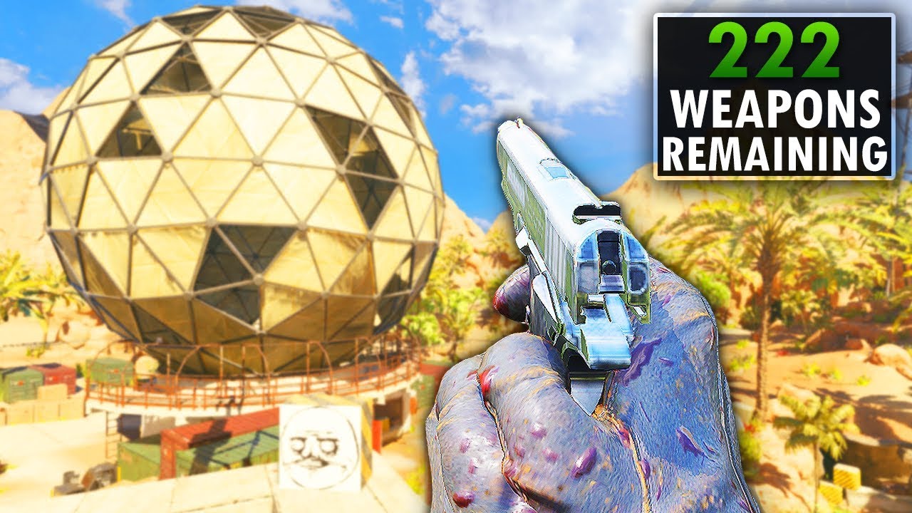 222 WEAPON BIGGEST ZOMBIES GUN GAME I'VE PLAYED (Custom Zombies)