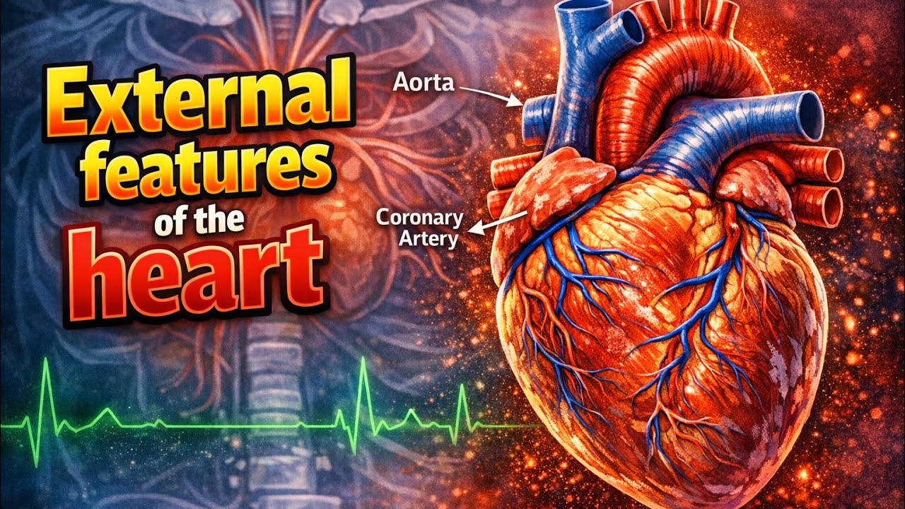 External Features of The Heart part 2 CVS