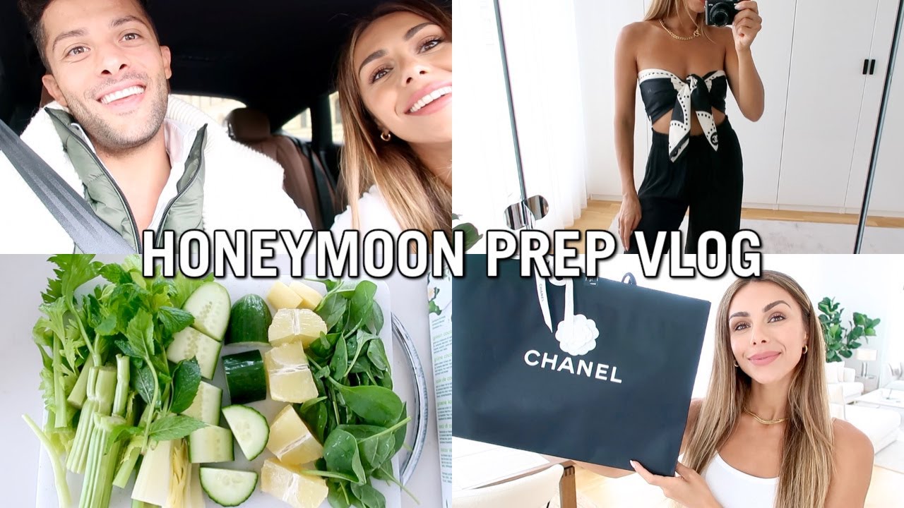 VLOG | Honeymoon Prep, Pack With Me & Try-On Haul | Annie Jaffrey