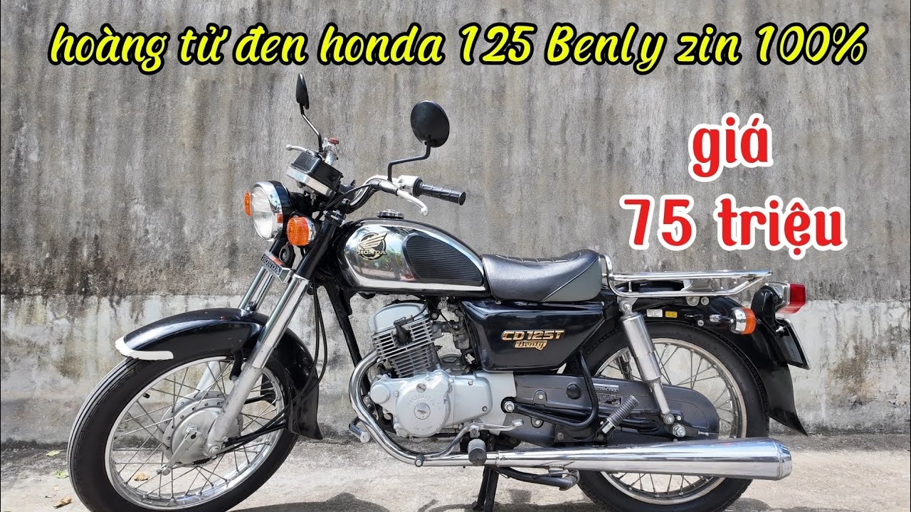 Honda cd Benly 125 zin nguyên bản 100% Hoàng tử đen