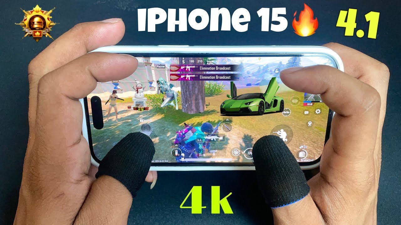 IPHONE 15 Handcam BGMI in 2026 🔥 | HDR + Extreme Livik Gameplay 😊 | iOS New Update Bgmi 4.1 