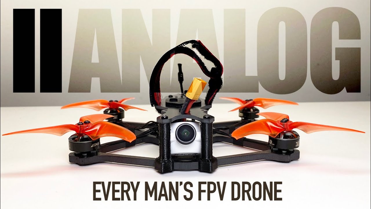 EVERY MAN'S FPV DRONE... Emax Babyhawk II Analog 🛸