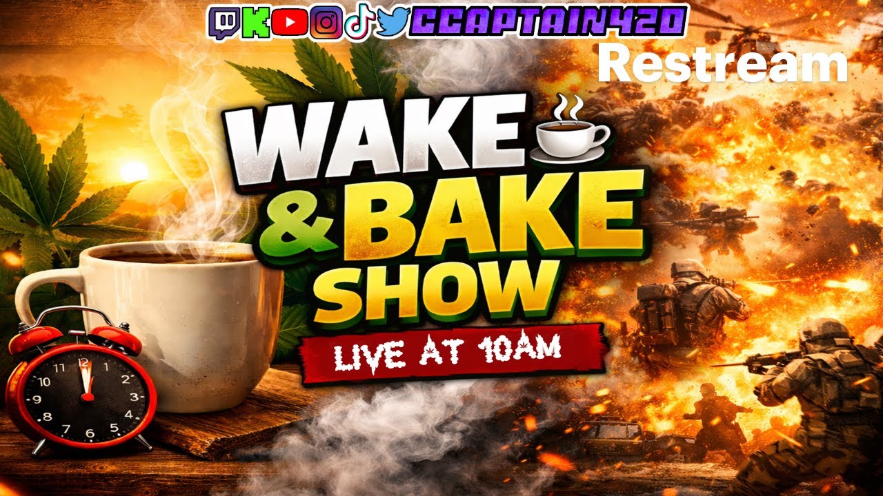 🌿☕ WAKE & BAKE SHOW | ARC RAIDERS | WARZONE | MARVEL RIVALS | Morning Mayhem