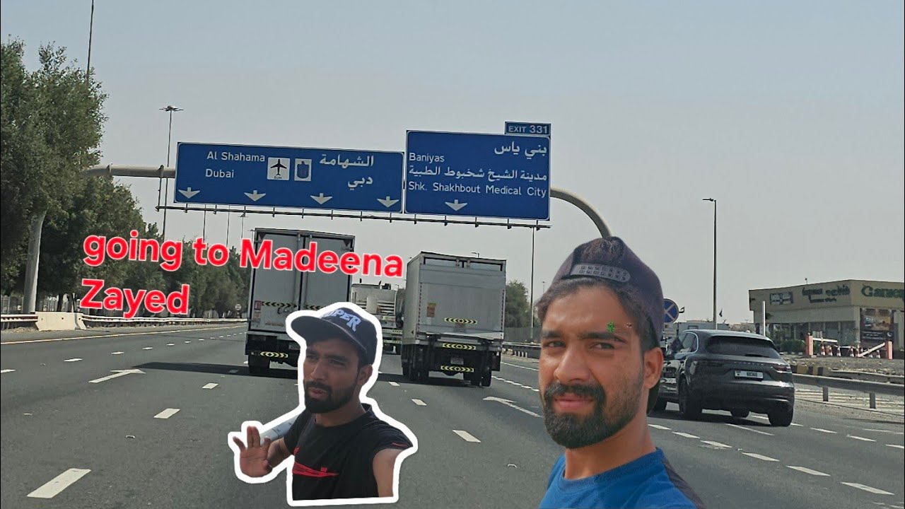 Arslanjaveddubai #going to Madeena Zayed #Arslanjaveddubai #2026 