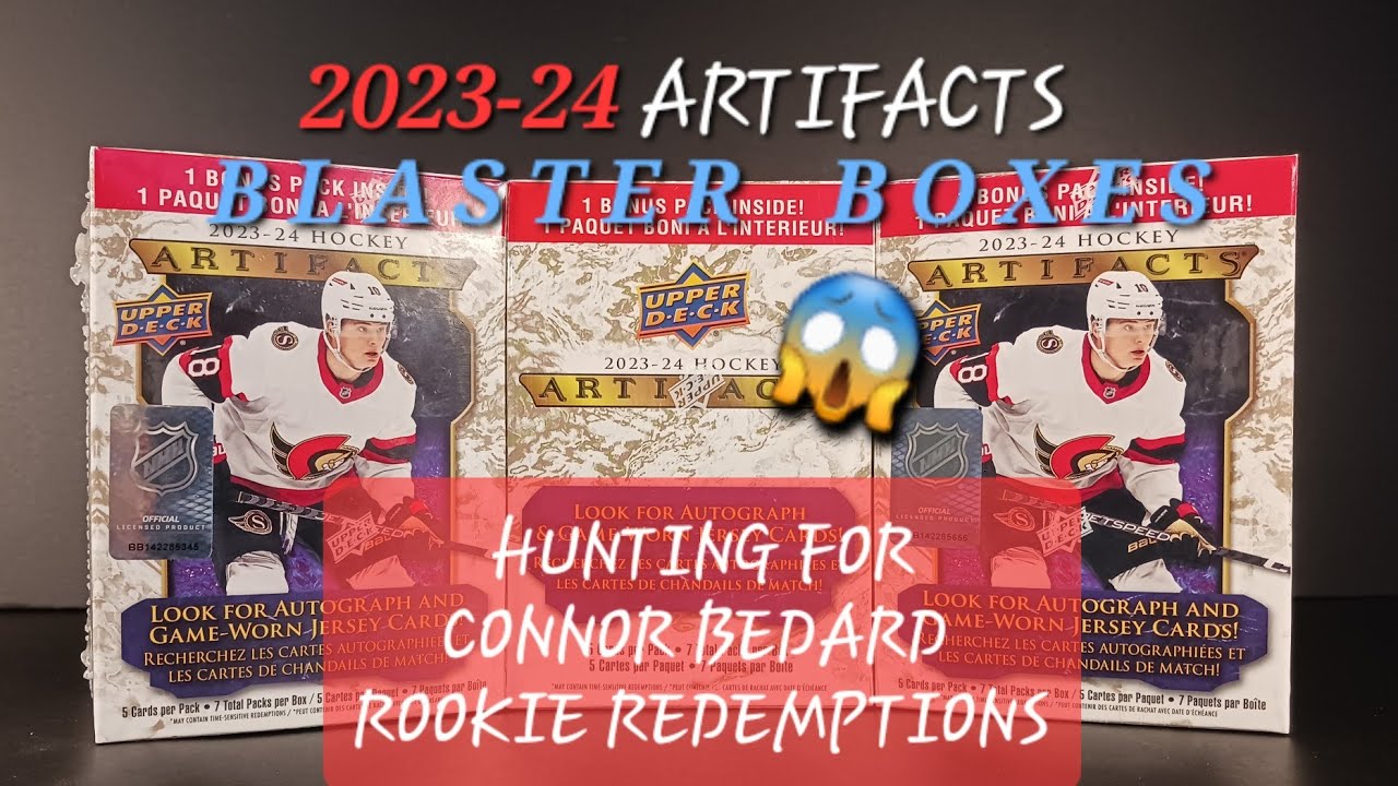 THEY'RE BACK! 2023-24 ARTIFACTS HOCKEY RETAIL BOXES & MORE POSSIBLE BEDARD ROOKIE REDEMPTION CARDS