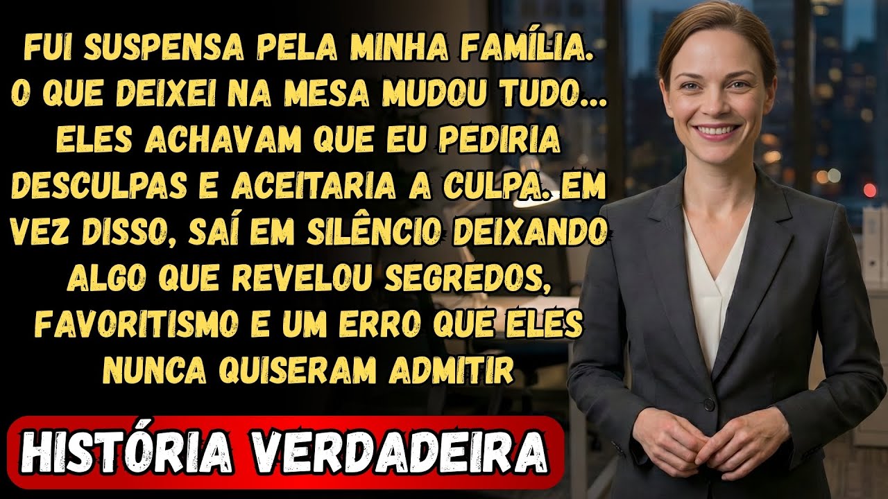 Fui Suspensa pela Minha Família. O Que Deixei na Mesa Mudou Tudo...