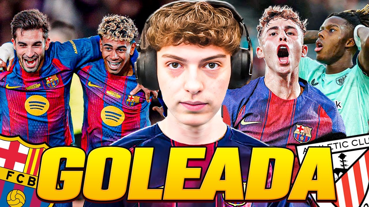 QUE PASA CON EL BARCELONA? OPINION Y REACCION A LA GOLEADA FRENTE AL ATHLETIC BILBAO (2025)