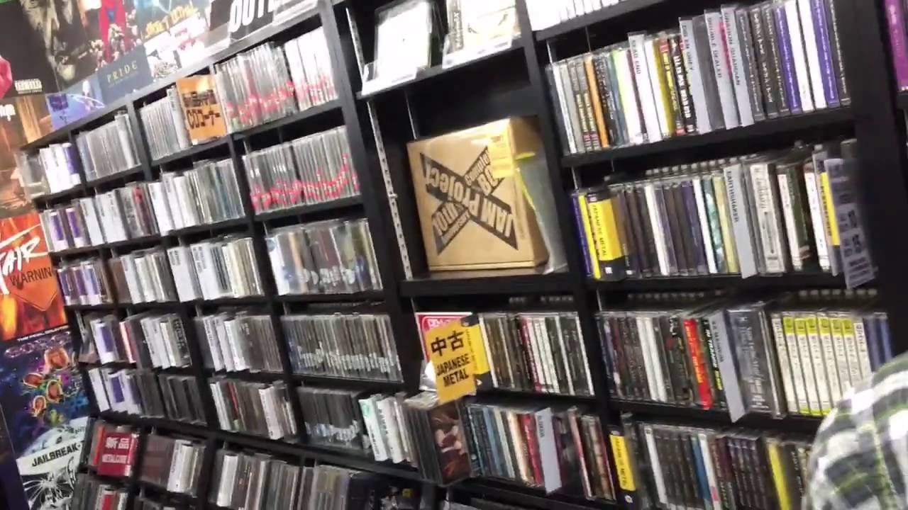 The Vinyl Guide - Disk Union, MASSIVE Record Shop, Shinjuku Tokyo Japan Pt 4 Heavy Metal shop