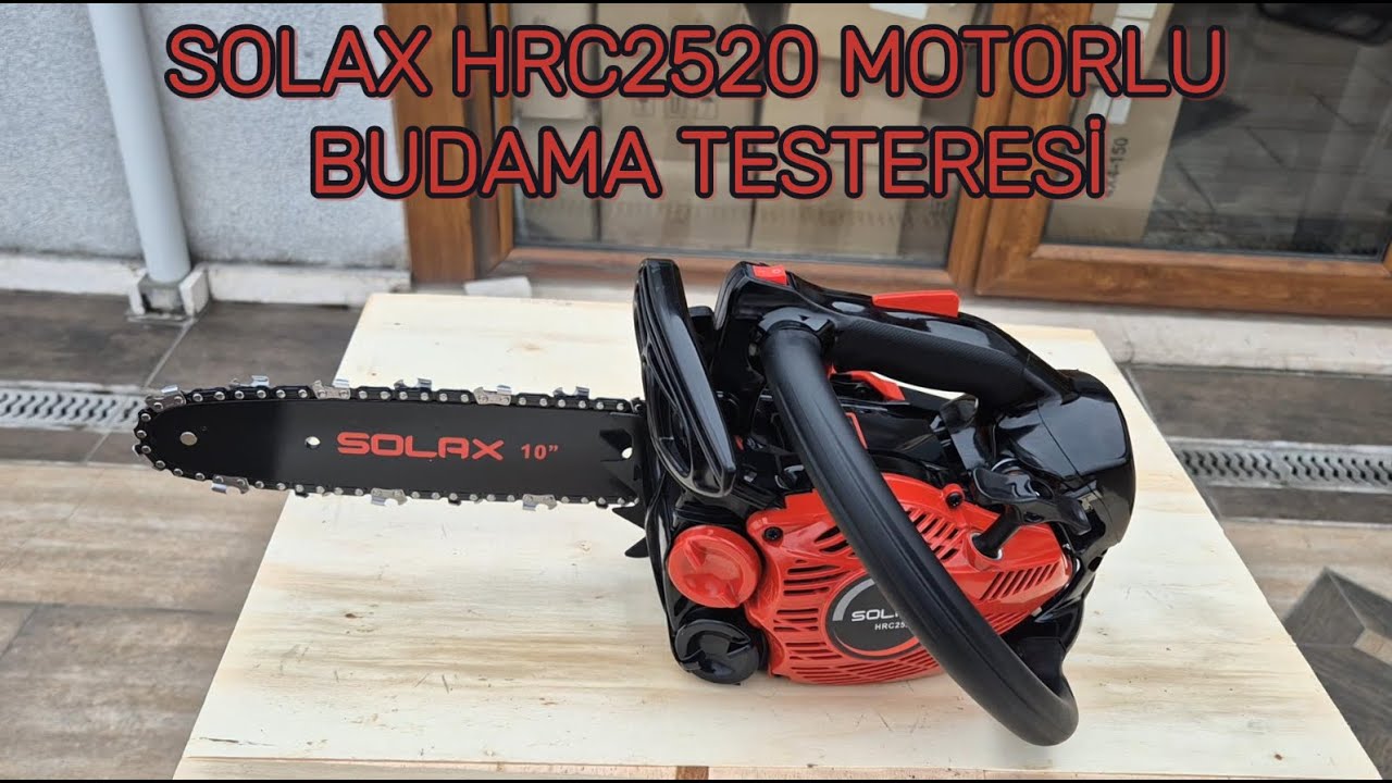 SOLAX HRC2520 MOTORLU BUDAMA TESTERESİ