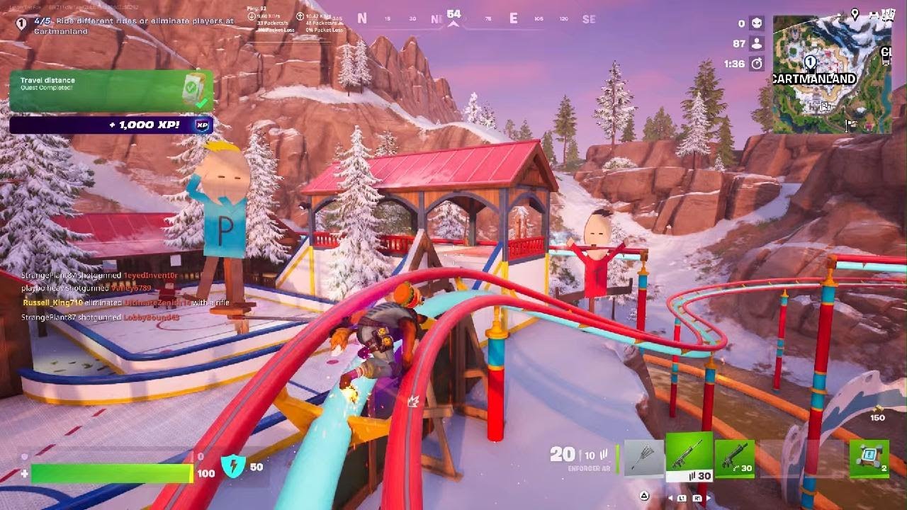 Fortnite boss win