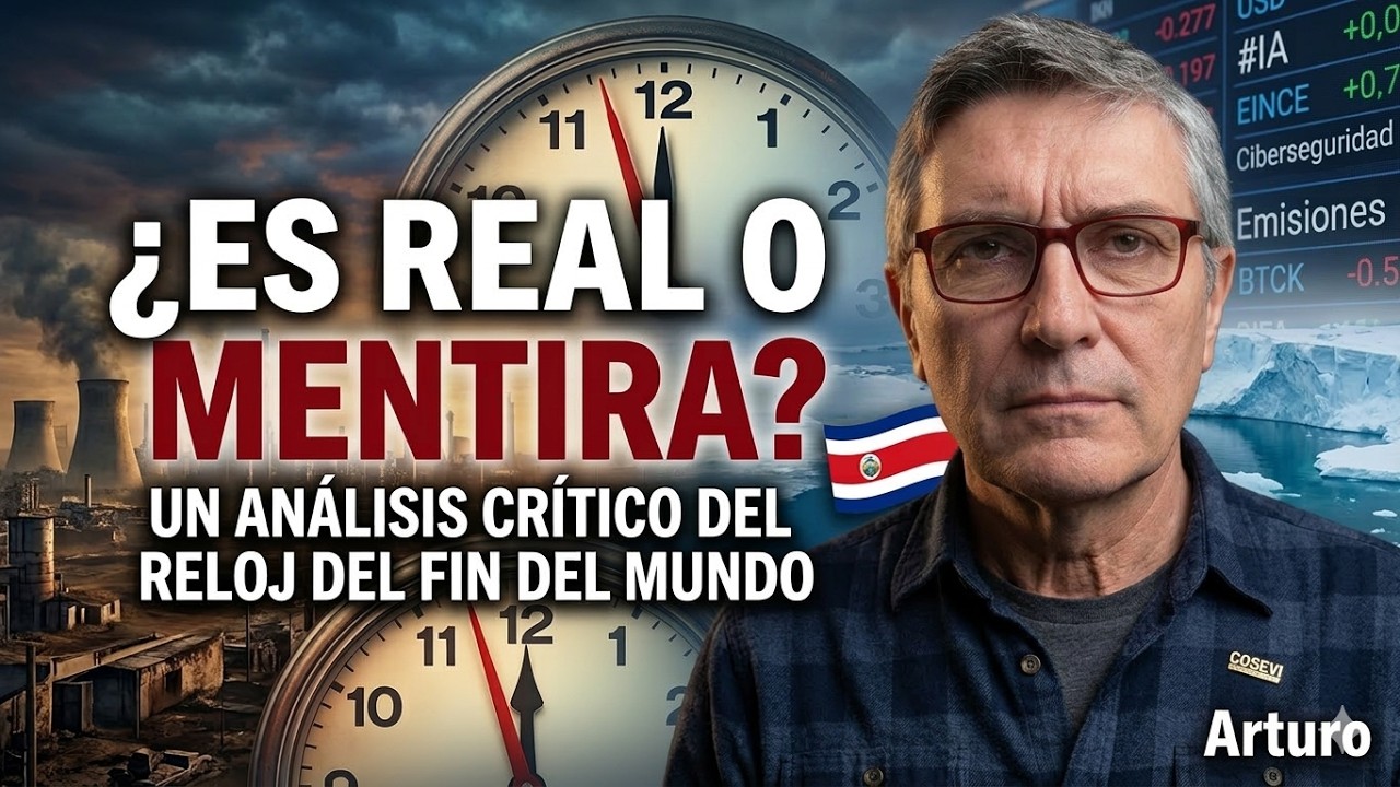 ¿Estamos a 90 segundos del final? La VERDAD sobre el Reloj del Fin del Mundo ⌛💣