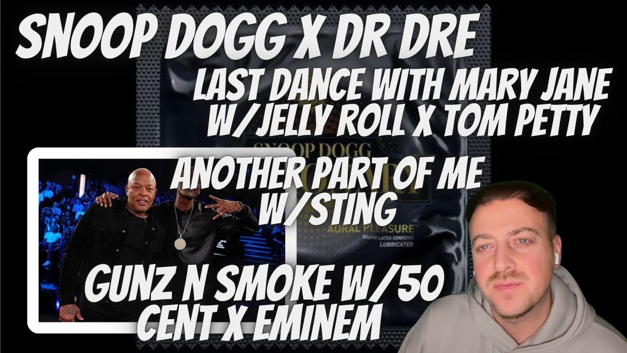 Snoop Dogg & Dr Dre - Last Dance With Mary Jane/Another Part of Me/Gunz n Smoke REACTION!!