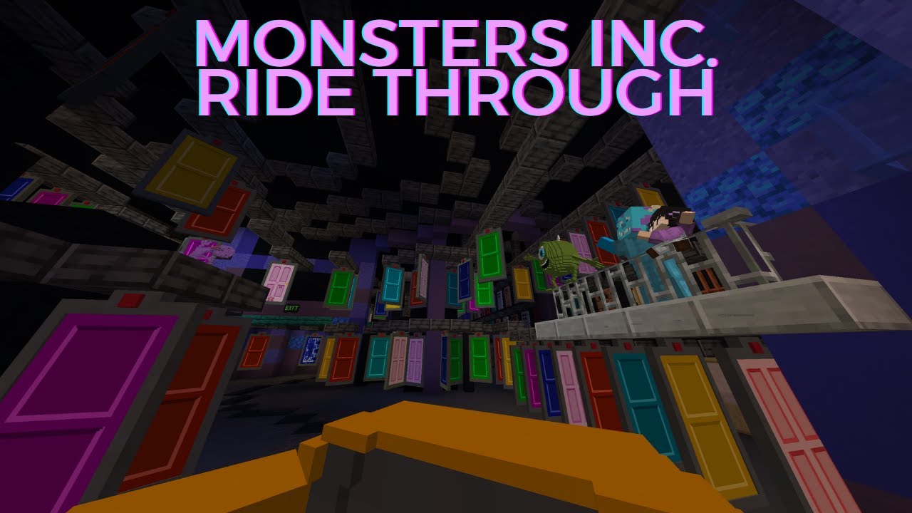 ImagineFun Minecraft - Monsters Inc. at Disneyland!