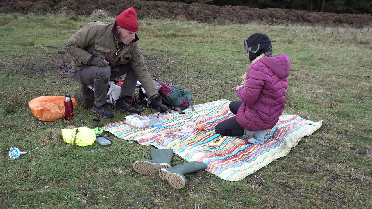 a Walk from Torduff to Bonaly Reservoir for a swim