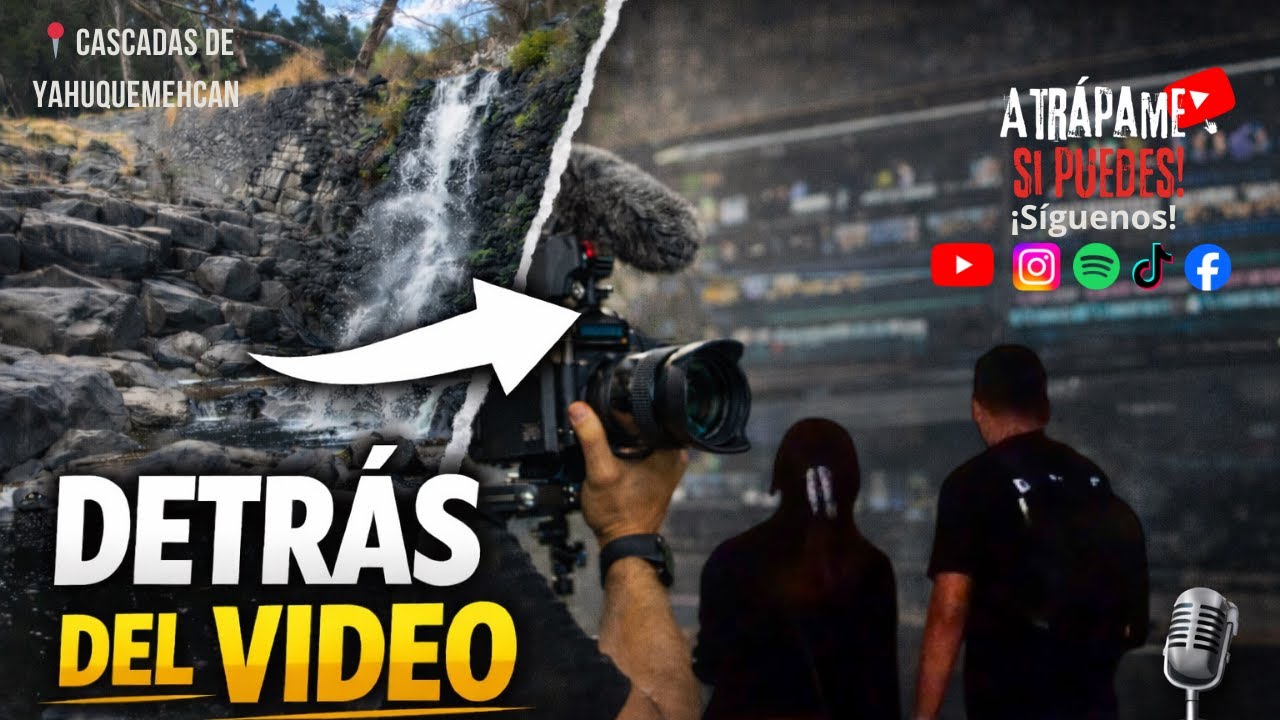 Ep.01 Detrás de cámaras:Lo que NO viste de cómo se graban realmente los videos de Atrápame Si Puedes