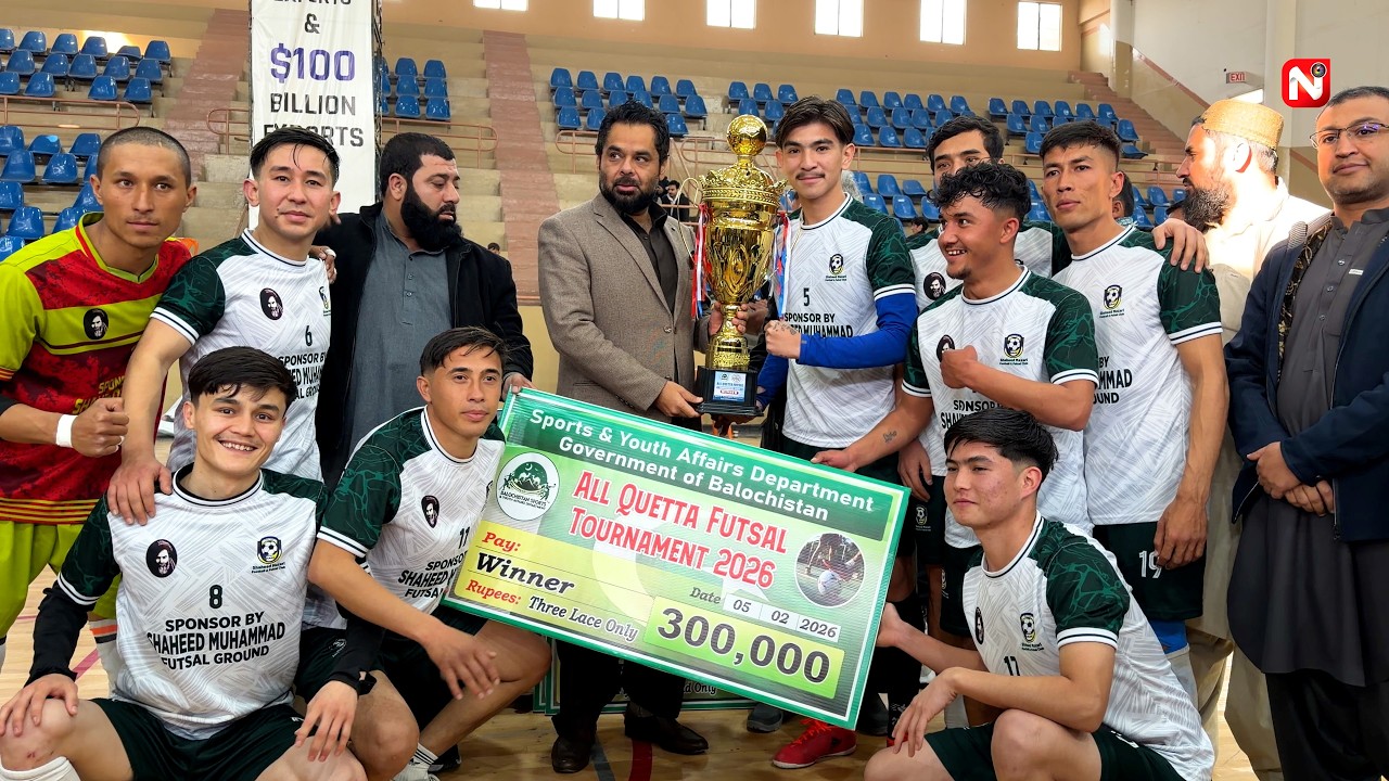 Pak Hazara Futsal Club won 4–3 and became champions