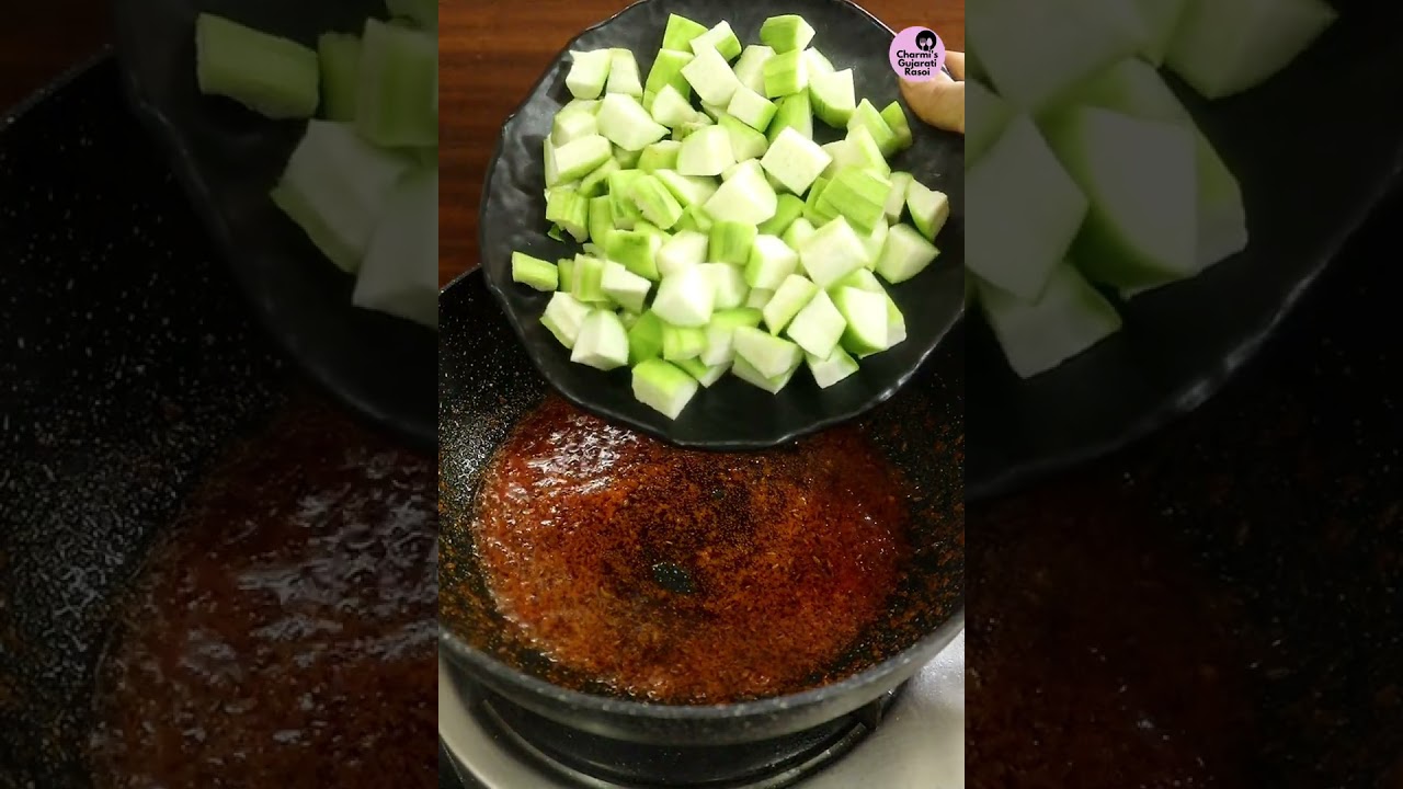 કાઠીયાવાડી ગલકાનું શાક નવી જ રીતે | Kathiyawadi Galka Nu Shaak | ગલકા નું શાક