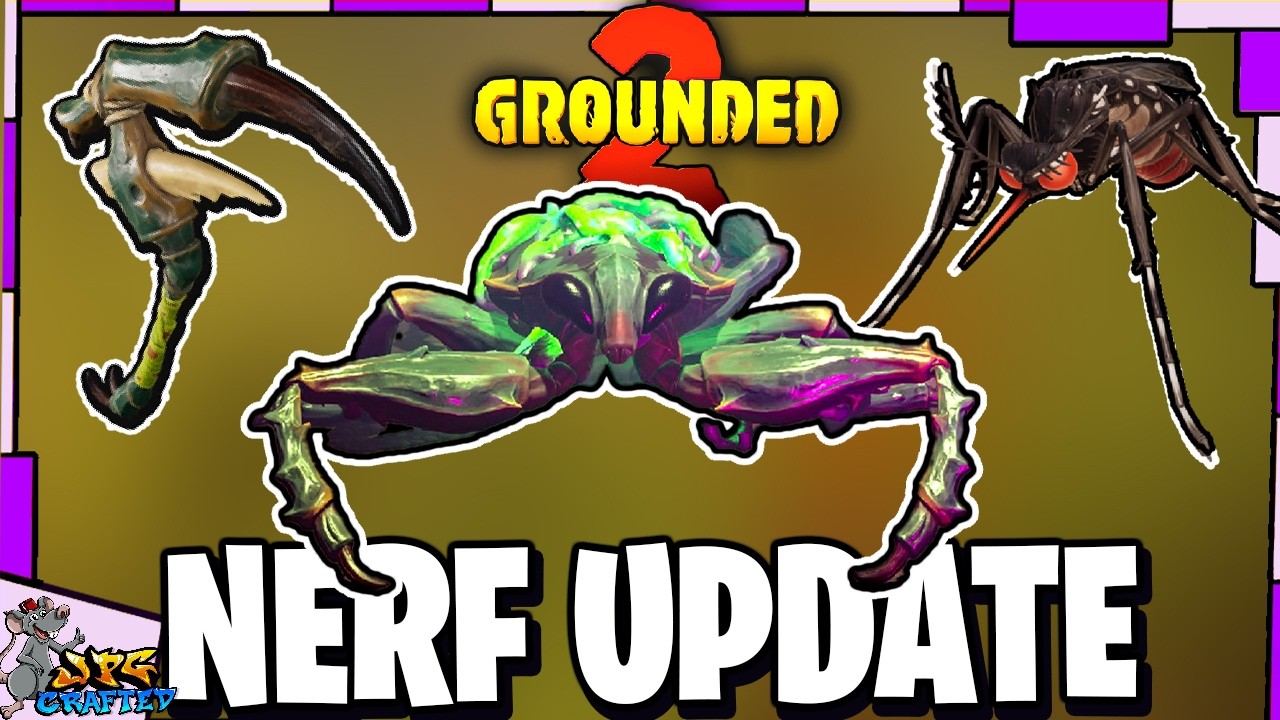 ОБНОВЛЕНИЕ GROUNDED 2! Босс Toebiter ослаблен! Комары больше не будут так бесить, а также другие ...
