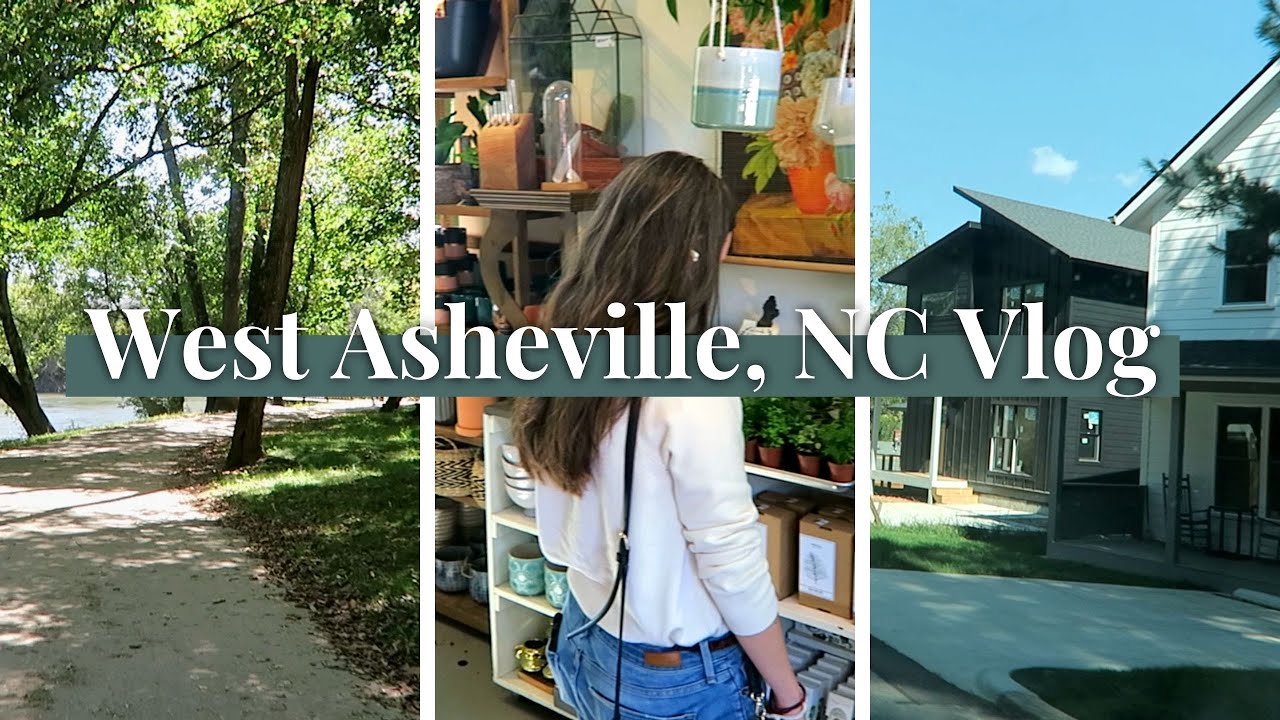 Exploring West Asheville, NC Vlog [Asheville, NC Real Estate] [What it's like to live here]
