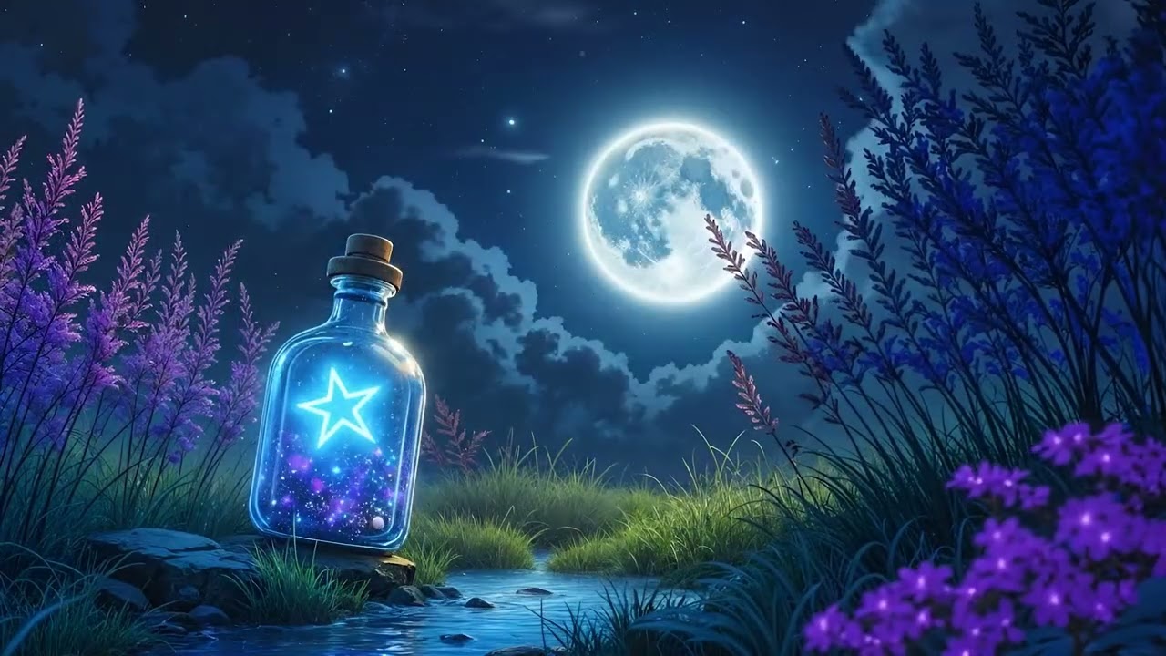 Deep Sleep Music – Moonlit Silence & Full Body Relaxation