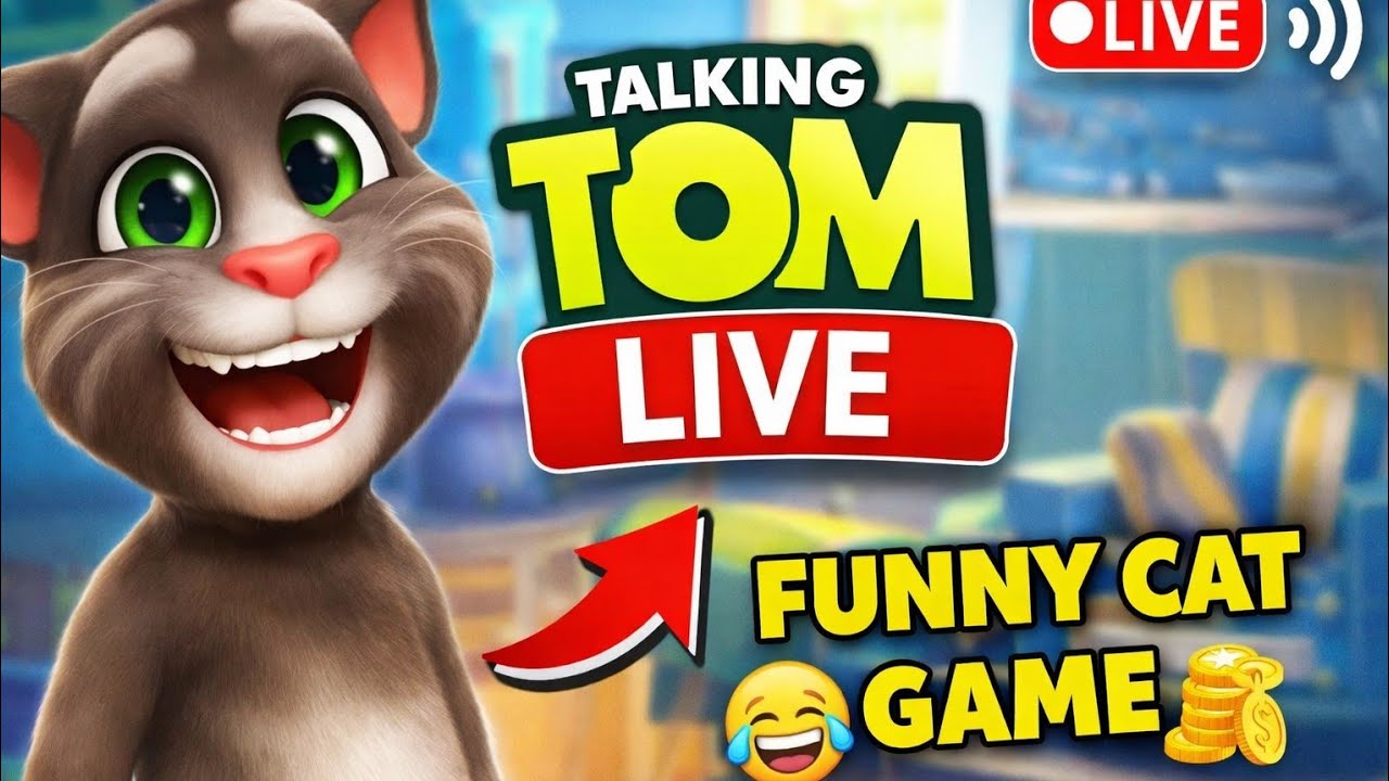 🔴 Talking Tom Live | Funny Gameplay 😂 | Road to 1K Subscribers#viral #live #short