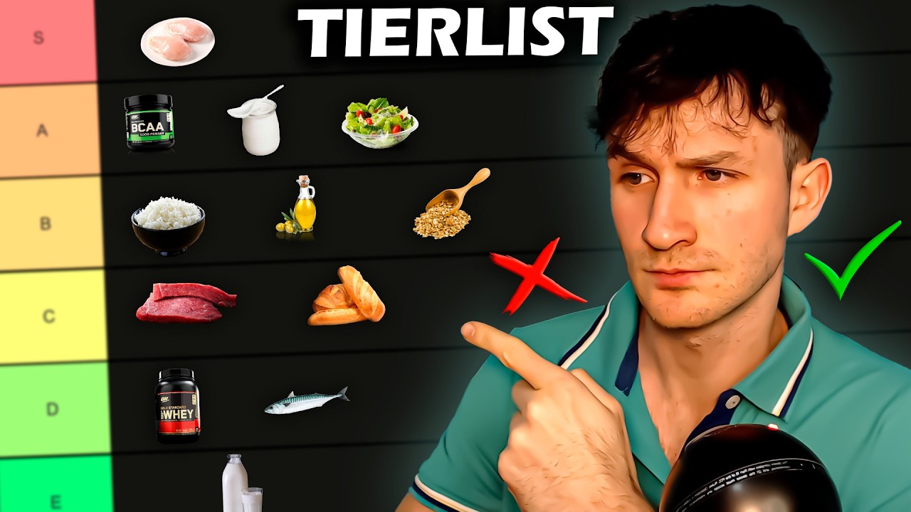 TIERLIST: Los Mejores Alimentos para GANAR Masa Muscular *etapa de volumen*