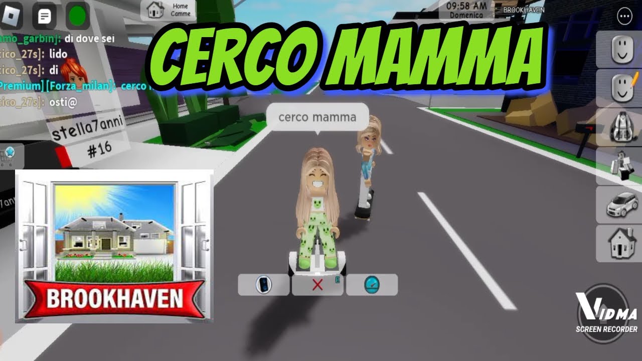 mi sono fatta adottare da una mamma (SU ROBLOX ITA BROOKHAVEN)