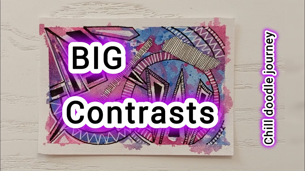 A Small Canvas of Big Contrasts 🌀