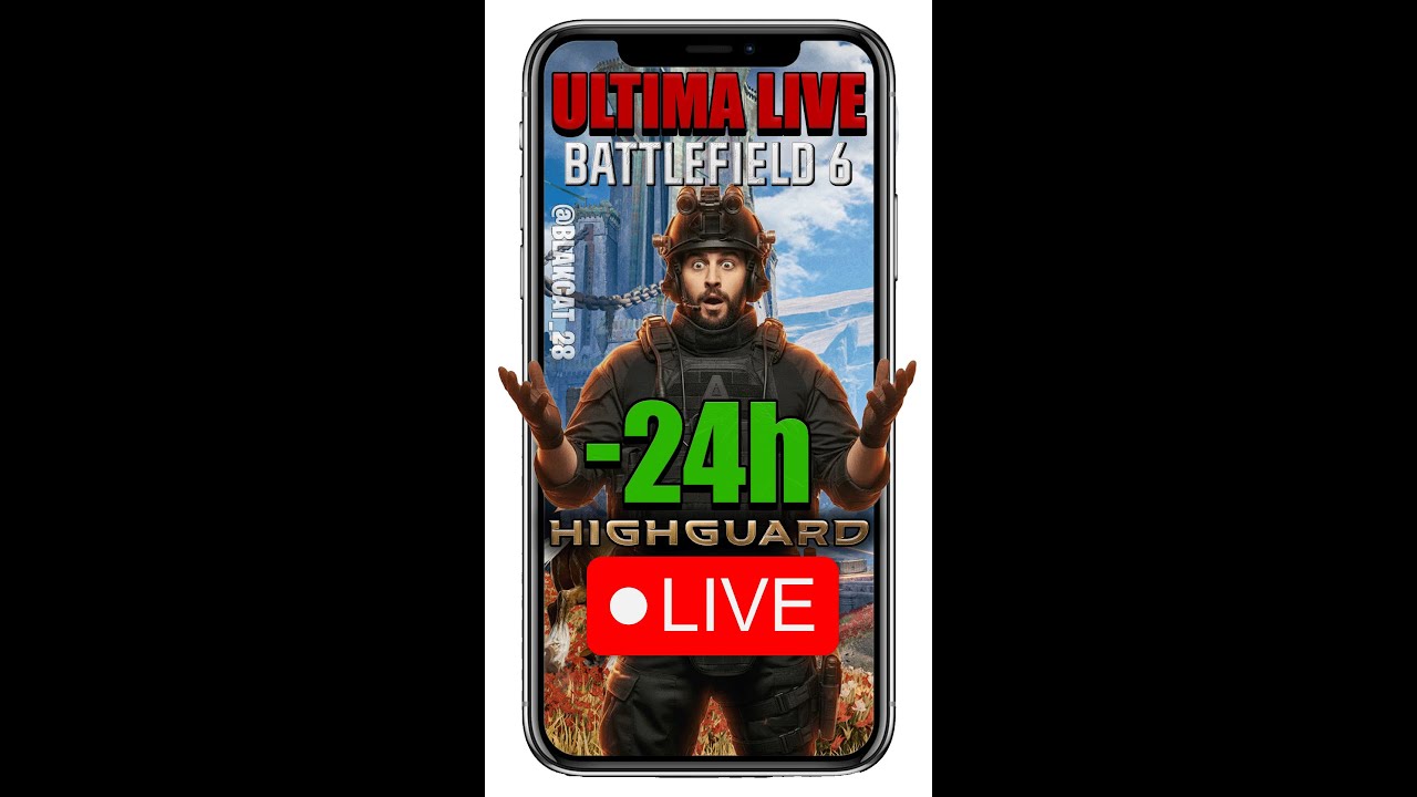🔴 ULTIMA LIVE BF6: Domani si cambia tutto! 🔥| Road to Highguard (Portrait)