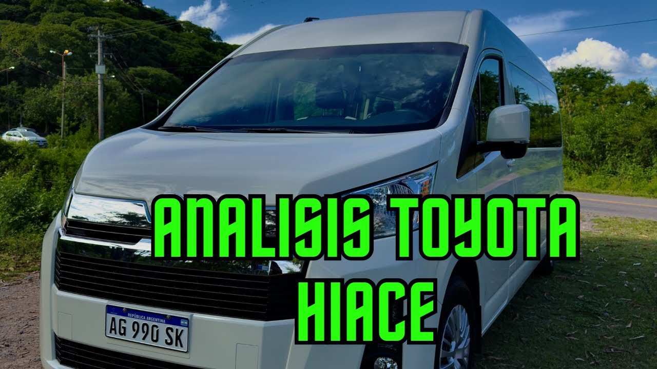 analisis y muestra TOYOTA HIACE 2025 ARGENTINA
