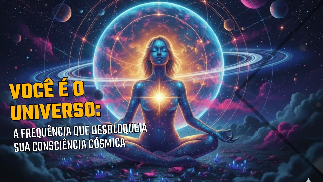 VOCÊ É O UNIVERSO: A Frequência que Desbloqueia sua Consciência Cósmica (432Hz)