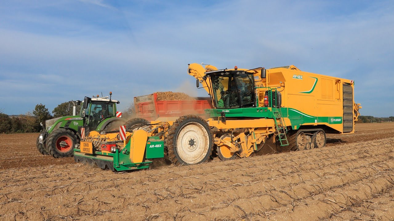 PLOEGER AR-4BX à l'arrachage de pommes de terre 2021 💨