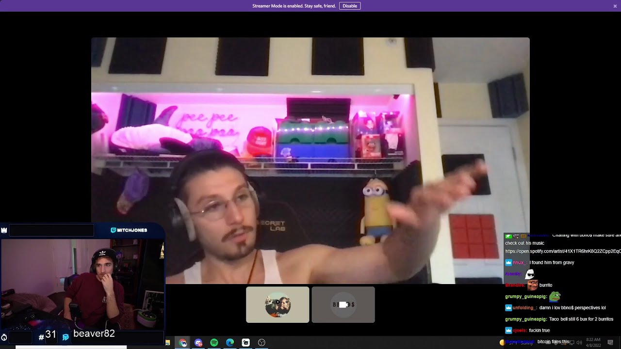 Talking to BBNo$ [08-Apr-2022 VOD part 1]