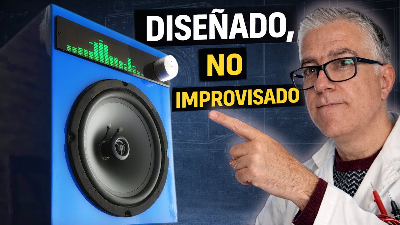 👉 Así diseñé un Altavoz Bluetooth Hi-Fi desde un Altavoz Real - Ingeniería electroacústica.