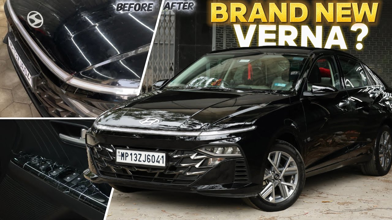 OLD VERNA KO DIYA NEW LOOK😍 | Modified Hyundai Verna in Indore🔥