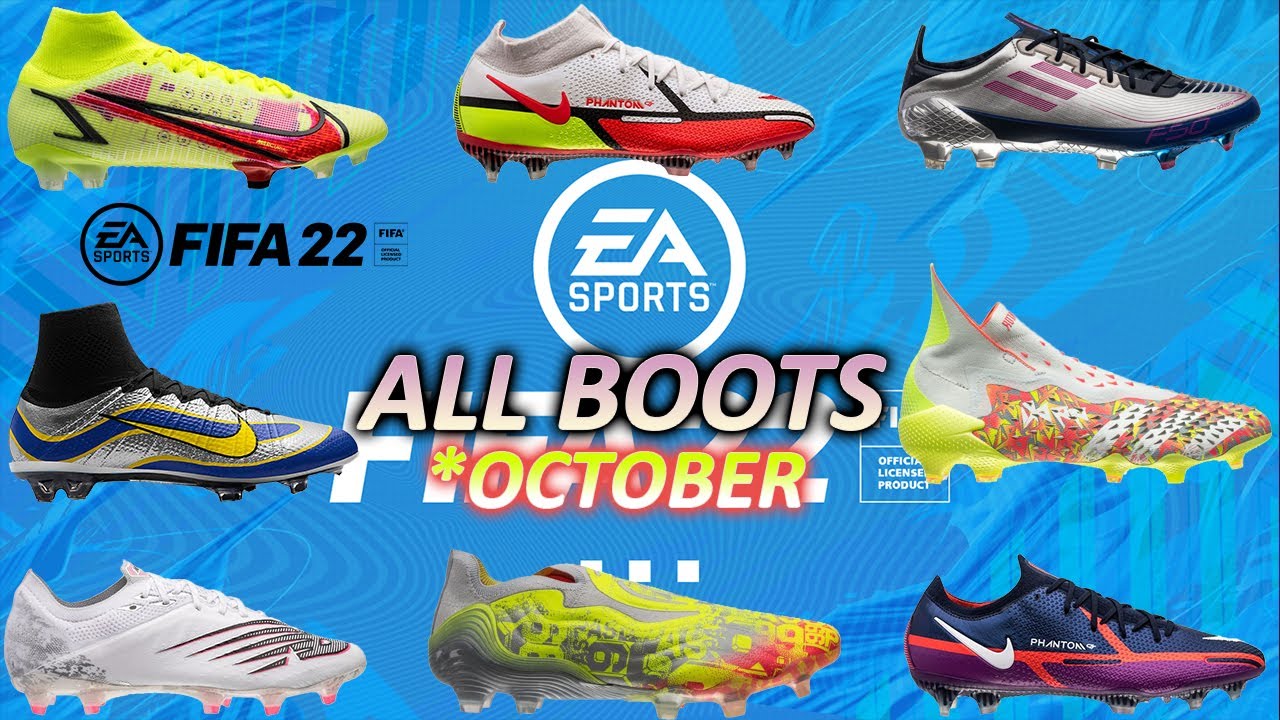 FIFA 22 ALL BOOTS OCTOBER! RETRO BOOTS ADDED!